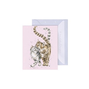 レンデール・デザイン　グリーティングカード　ミニカード　メッセージ　英国製　ネコ