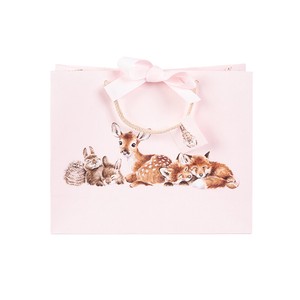 レンデール・デザイン　ギフトバッグ　動物　森の赤ちゃん　フクロウ　ウサギ　シカ　キツネ