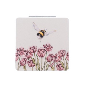 レンデール・デザイン コンパクトミラー　動物　ミツバチ　マルハナバチ　蜂