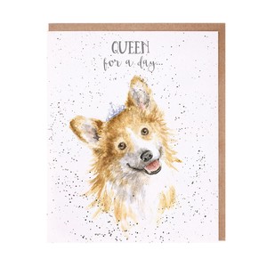 レンデール・デザイン　グリーティングカード　　英国製　コーギー　犬