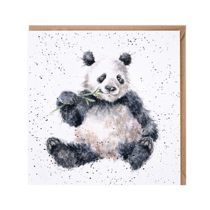 レンデール・デザイン　グリーティングカード　野生動物 パンダ