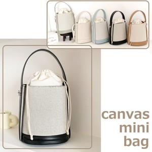 Shoulder Bag Canvas Mini Bag 2-way