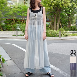 Casual Dress One-piece Dress Tulle Camisole 【2024NEWPRODUCT♪】