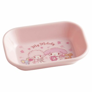 メラミン製 システム 食器 S マイメロディ フラワーリース スケーター MTSI3 トレー 皿 プレート