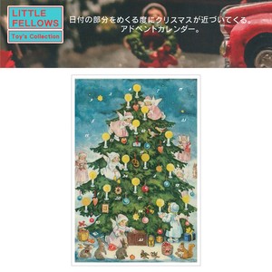 ■2024X'mas　先行予約■　アドベントカレンダーカード　クリスマスツリーの準備