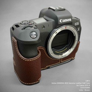 カメラケース LIM'S Canon EOS R 専用 イタリアンレザー ケース Brown Lims CN-EOSRBR キヤノン キャノン