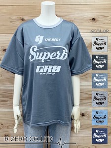 スポーツユニフォームメッシュBIGTシャツ/プリントTシャツ　レディース