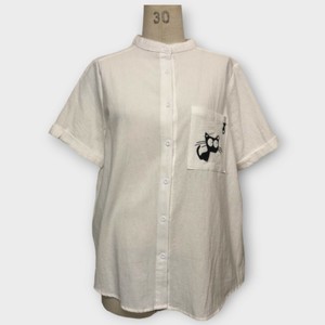 Button Shirt/Blouse cotton NEW 2024 Spring