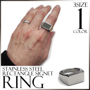 Stainless-Steel-Based Ring sliver Stainless Steel Bird Wide Men's 2024 NEW