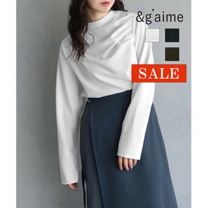 &g'aime T-shirt High-Neck Georgette