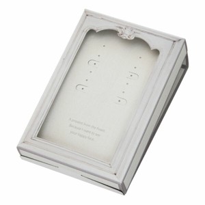 ギフト箱 ディスプレイアクセサリーパッケージ ホワイト-1(10枚) ヘッズ