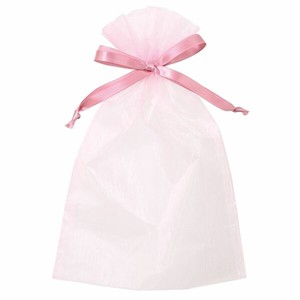 袋 オーガンジーバッグ ピンク-L(10枚) ヘッズ