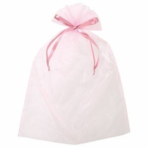 袋 オーガンジーバッグ ピンク-XL(10枚) ヘッズ