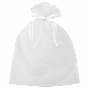 袋 オーガンジーバッグ ホワイト-XL(10枚) ヘッズ