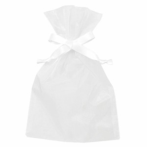 袋 オーガンジーバッグ ホワイト-M(10枚) ヘッズ