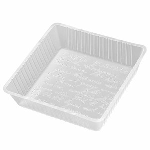 ギフト箱 レットルプラスチックトレイ-1 冷凍可(100枚) ヘッズ