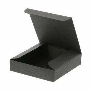 プチBOX 75×75 ブラック HEIKO(シモジマ)