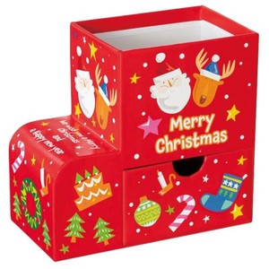 贈答箱 クリスマスブーツ型貼箱-M(4個) ヘッズ