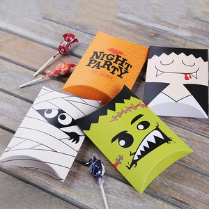 Square-cornered Paper Bag Mummy Vampire Halloween