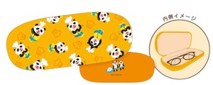 6月下旬入荷【ﾏﾘﾓｸﾗﾌﾄ】メガネケース パンダのおさじとフライパンダ