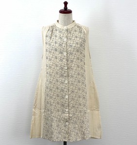 背心外套/马甲 刺绣 印度棉 双层纱布