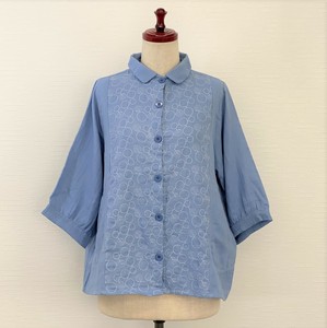 Button Shirt/Blouse Indian Cotton Double Gauze