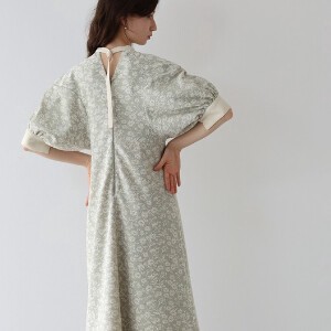 Casual Dress Dolman Sleeve Jacquard One-piece Dress 2024 NEW