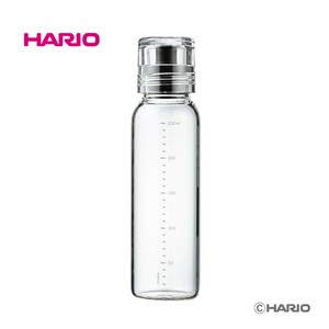 『HARIO』 ドレッシングボトルスリム250ml　ブラック DBSN-250-B（ハリオ）