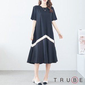 Casual Dress L One-piece Dress Switching 【2024NEW】