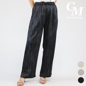Full-Length Pant Stripe Printed Easy Pants NEW