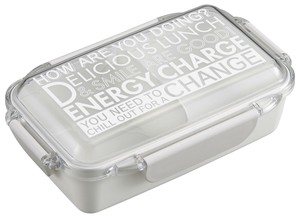 オーエスケー ENERGY CHARGE ランチボックス(仕切付) ホワイト PCD-500
