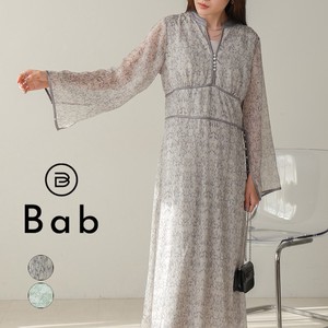 Casual Dress Nuance Print One-piece Dress 【2024NEW】