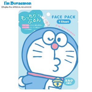 ■2024SS　先行予約■　I'm Doraemon　フェイスパック（ミルクの香り）