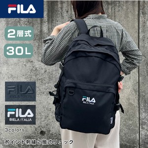 【新商品】FILA ポイント刺繍 2層リュック