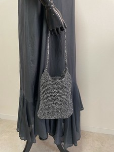 おすすめ★【Swaraj】MACRAME METALIC BAG（手編み）ワンハンドル
