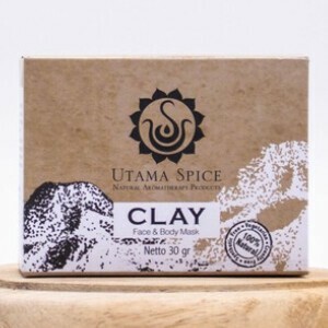 クレイ  CLAY　(Face&BodyMask)　30g【ウタマスパイス】オーガニックコスメ　アジアン