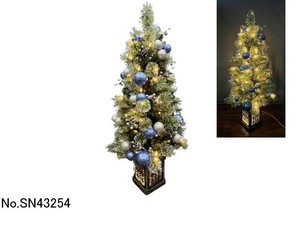 【予約販売：新商品】【2024年クリスマス】ブルーコレクション ライトツリー　120㎝