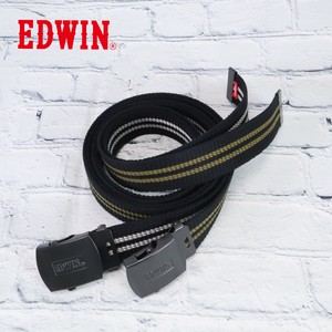 Belt EDWIN Stripe black 【2024NEW】