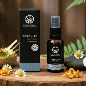 ハンドクリーム　セレニティ　30ml【ウタマスパイス】オーガニックコスメ　天然　コスメ　保湿