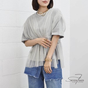 T-shirt Tulle Layered