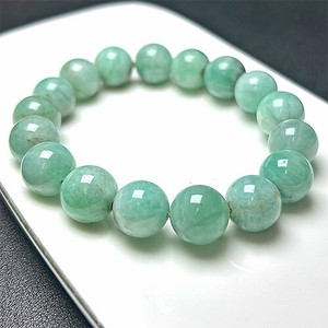 Gemstone Bracelet Emerald 12.5mm