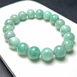 Gemstone Bracelet Emerald 11mm
