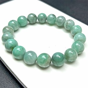 Gemstone Bracelet Emerald 11mm