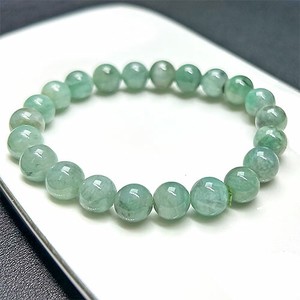 Gemstone Bracelet Emerald 9mm