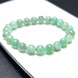 Gemstone Bracelet Emerald 8mm