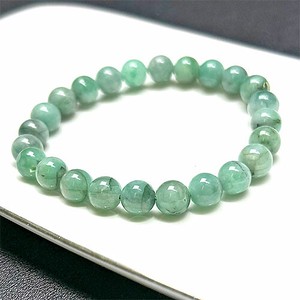Gemstone Bracelet Emerald 7.5mm