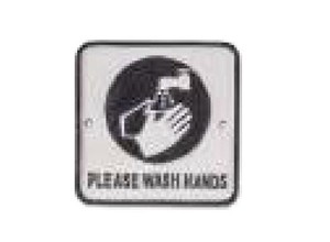 サインプレート WASH HANDS