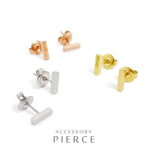 Pierced Earrings Gold Post Stainless Steel Stainless Steel Sceneless