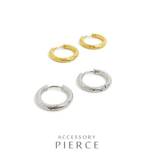 Pierced Earrings Gold Post Stainless Steel Design Stainless Steel Unisex