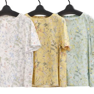 T 恤/上衣 2024年 印花 花卉图案 衬衫 日本制造